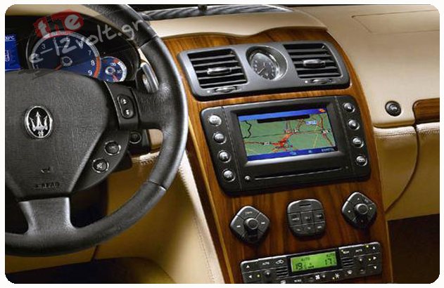 Maserati Quattroporte Blaupunkt navigation